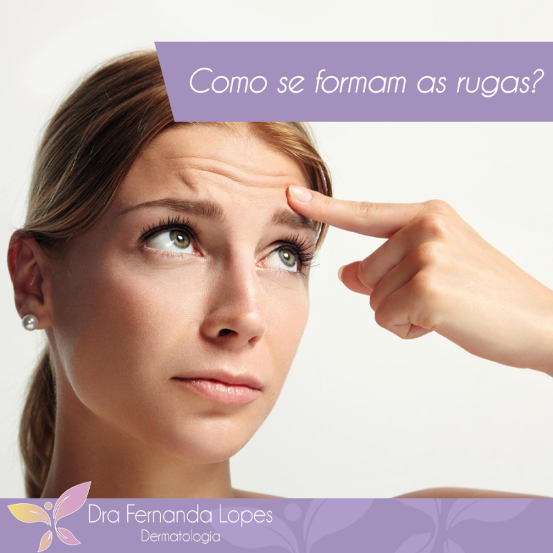 Como formam as rugas?